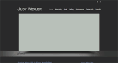 Desktop Screenshot of judywexler.com