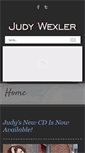 Mobile Screenshot of judywexler.com